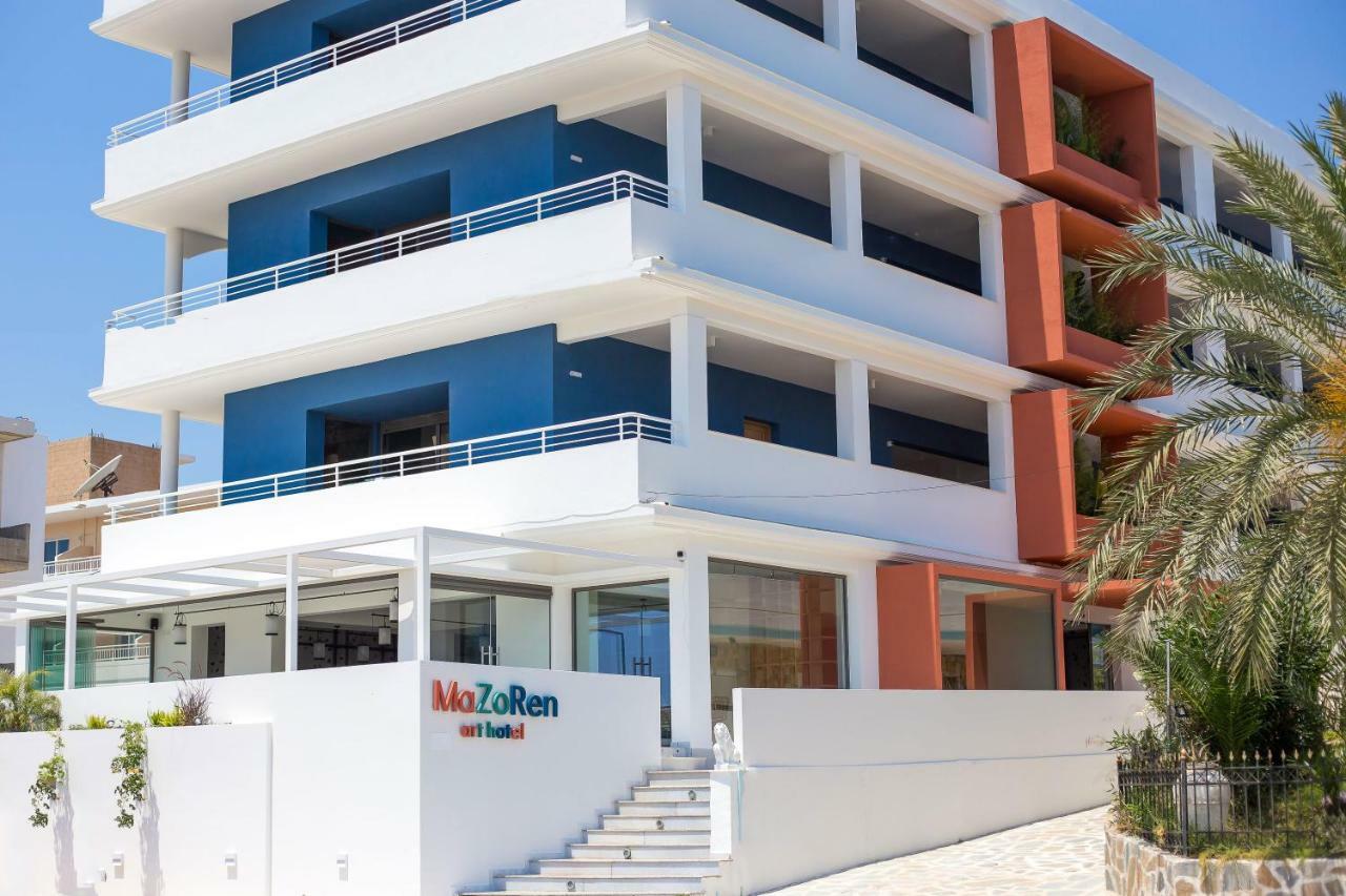 Mazoren Art Hotel Faliraki Exterior foto
